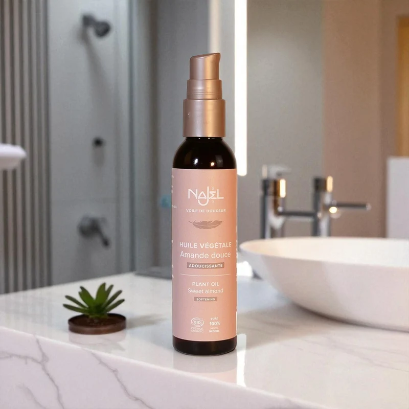 Huile Végétale D'amande Douce 80 ml - Najel