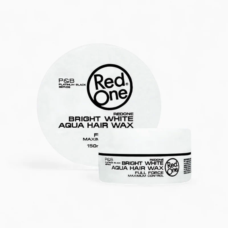 Bright White Aqua Hair Wax Full Force – 150 ml – RedOne