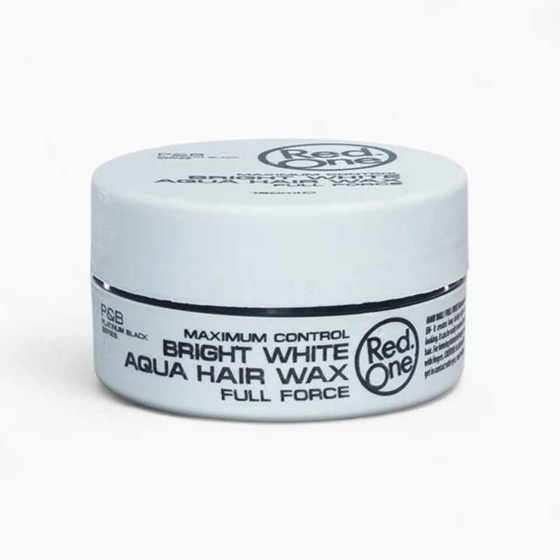 Bright White Aqua Hair Wax Full Force – 150 ml – RedOne