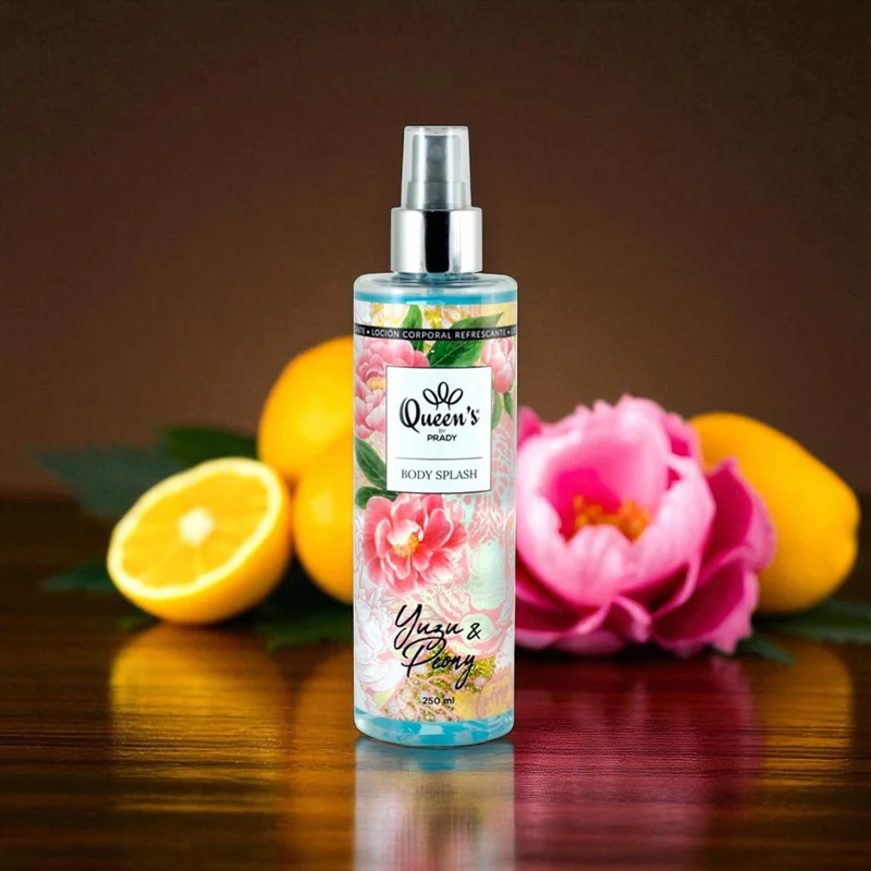 Yuzu Et Peony Brume Corporelle Parfumée 250 ml - Queen’s By Prady