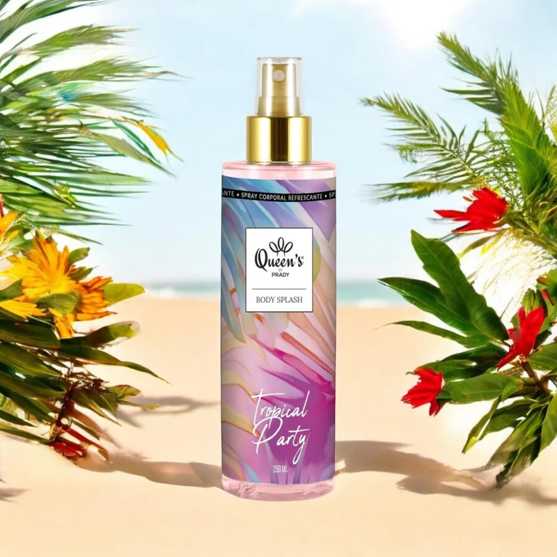 Tropical Party Brume Corporelle Parfumée 250 ml - Queen’s By Prady