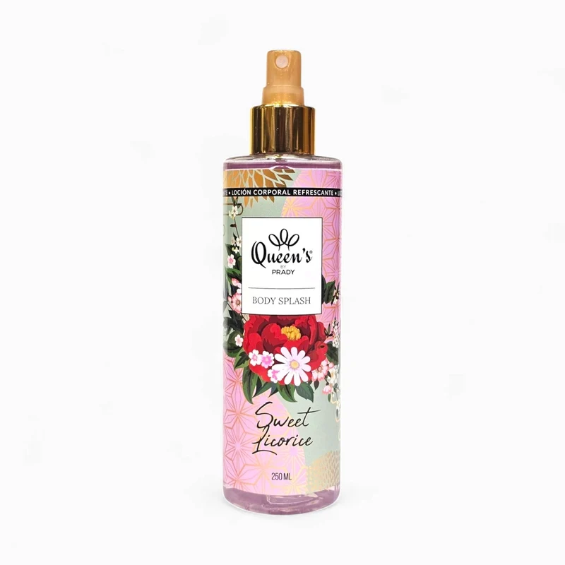 Sweet Licorice Brume Corporelle Parfumée 250 ml - Queen’s By Prady