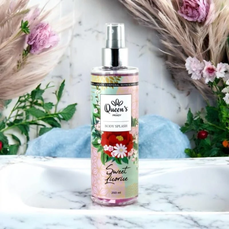 Sweet Licorice Brume Corporelle Parfumée 250 ml - Queen’s By Prady