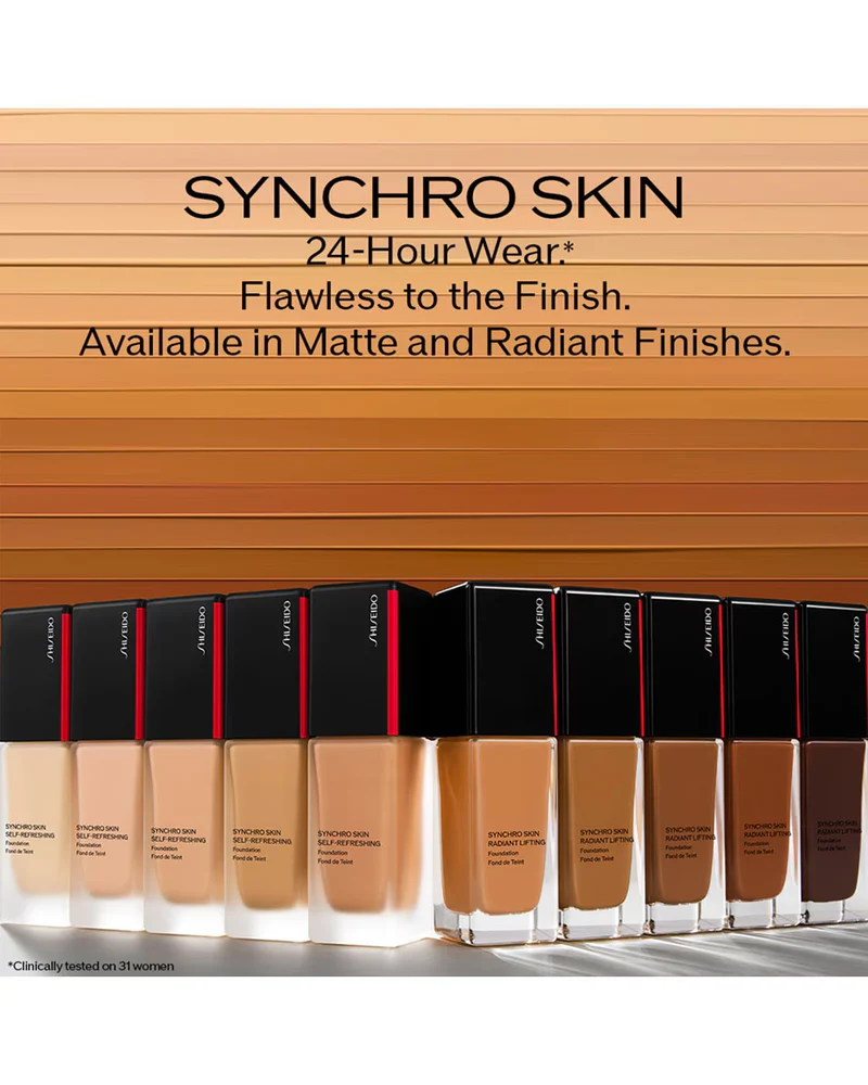 Shiseido Synchro Skin Self-Refreshing SPF30 - Fond de Teint
