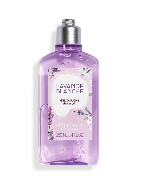 L'Occitane Gel Douche Lavande Blanche 250 ml