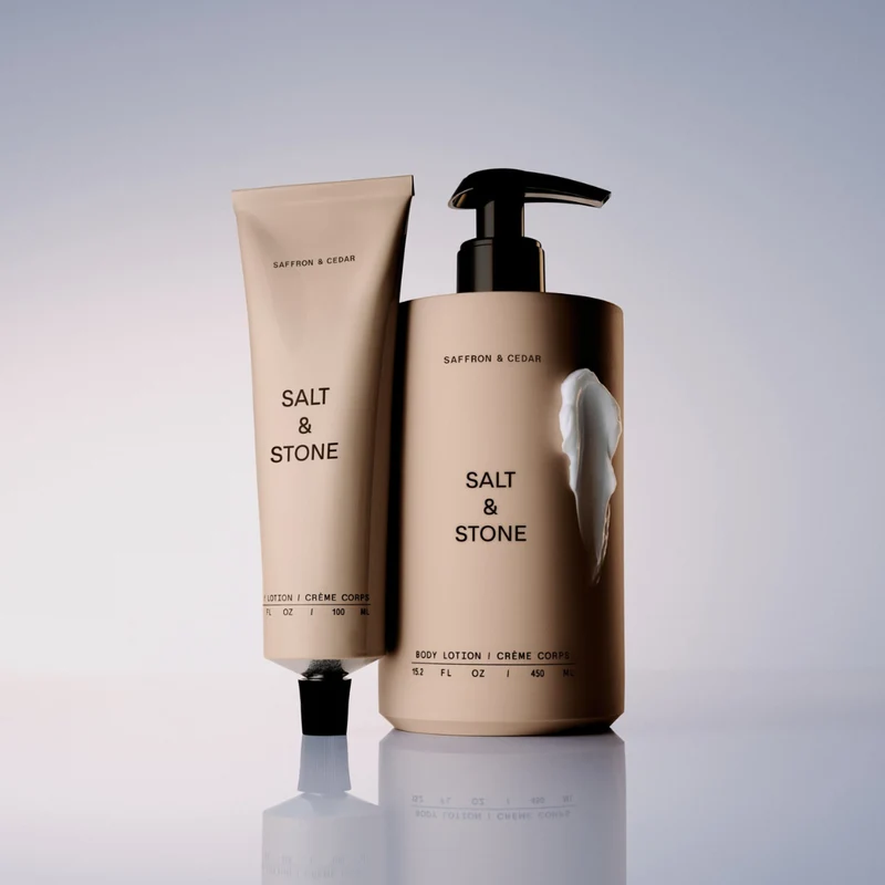 Body Lotion Saffron & Cedar