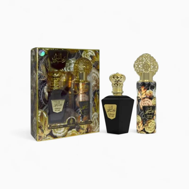 Coffret Zahoor Al Lail EDP et Déodorant - Arabiyat Prestige