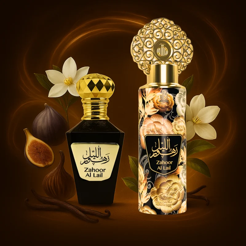 Coffret Zahoor Al Lail EDP et Déodorant - Arabiyat Prestige