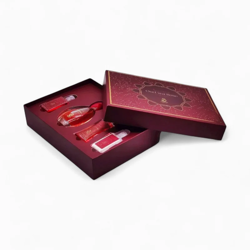 Coffret Oud Wa Rose 4 pièces – Arabiyat Prestige