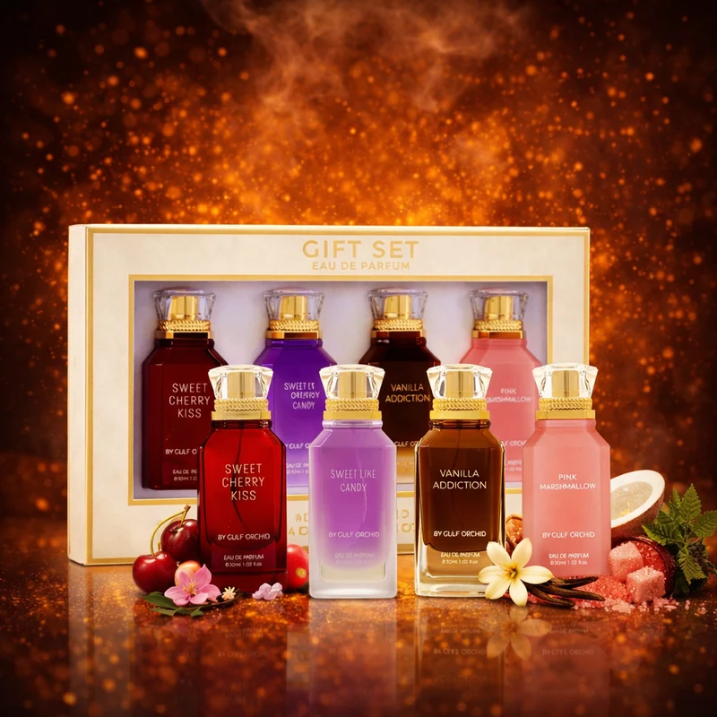Sweet Edition Gift Set – Coffret Eau de Parfum 4 × 30 ml – Gulf Orchid