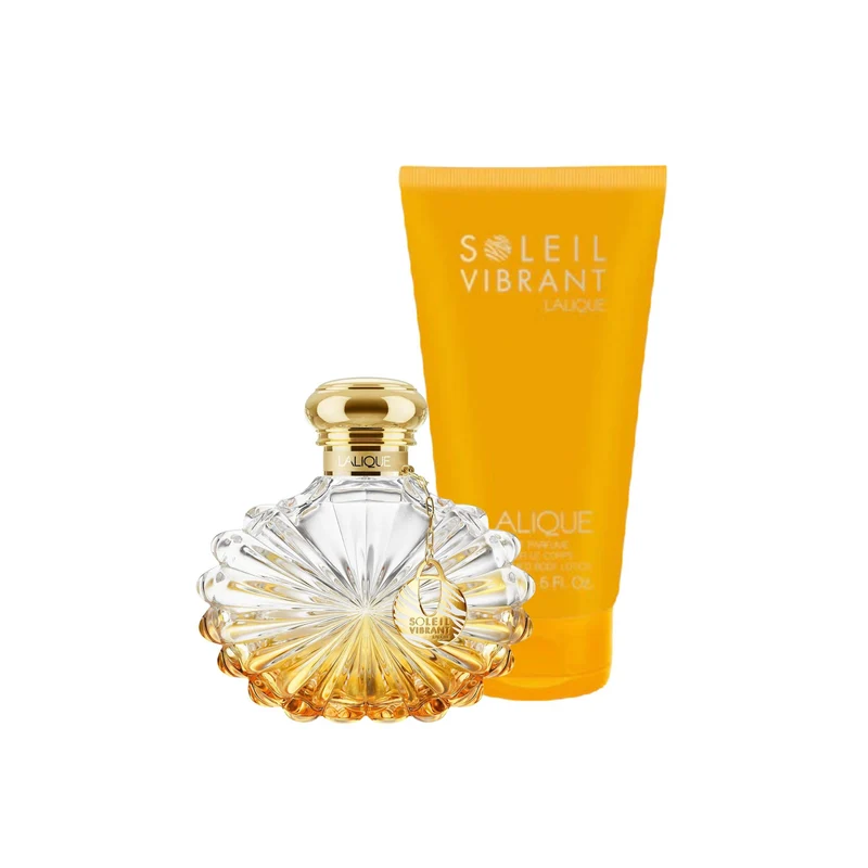 Coffret Soleil Vibrant EDP 100 ml et LPC 150 ml - Lalique