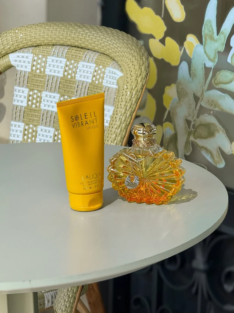 Coffret Soleil Vibrant EDP 100 ml et LPC 150 ml - Lalique
