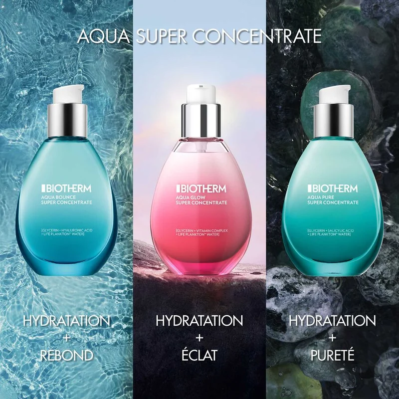 Biotherm - AQUA PURE SUPER CONCENTRATE Gel Hydratant Matifiant et Anti-Imperfections 50 ml