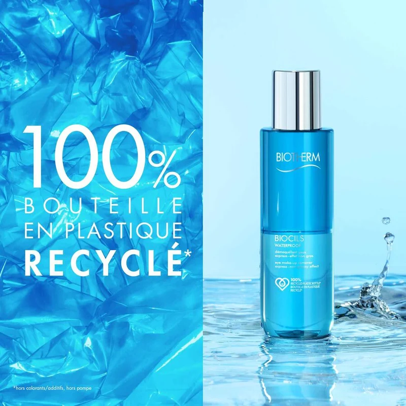 Biotherm - BIOCILS Démaquillant Express Bi-Phase Yeux - Waterproof Effet non Gras 100 ml