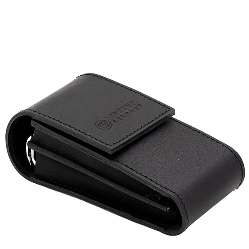 Safety Razor Travelcase – Black Leather