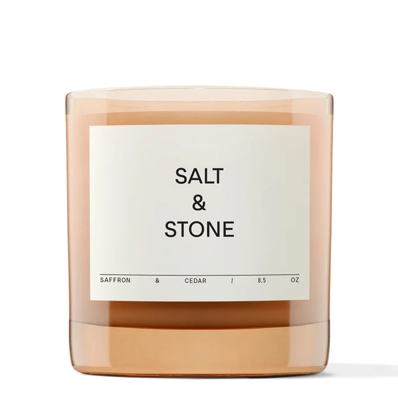 Scented Candle – Saffron & Cedar