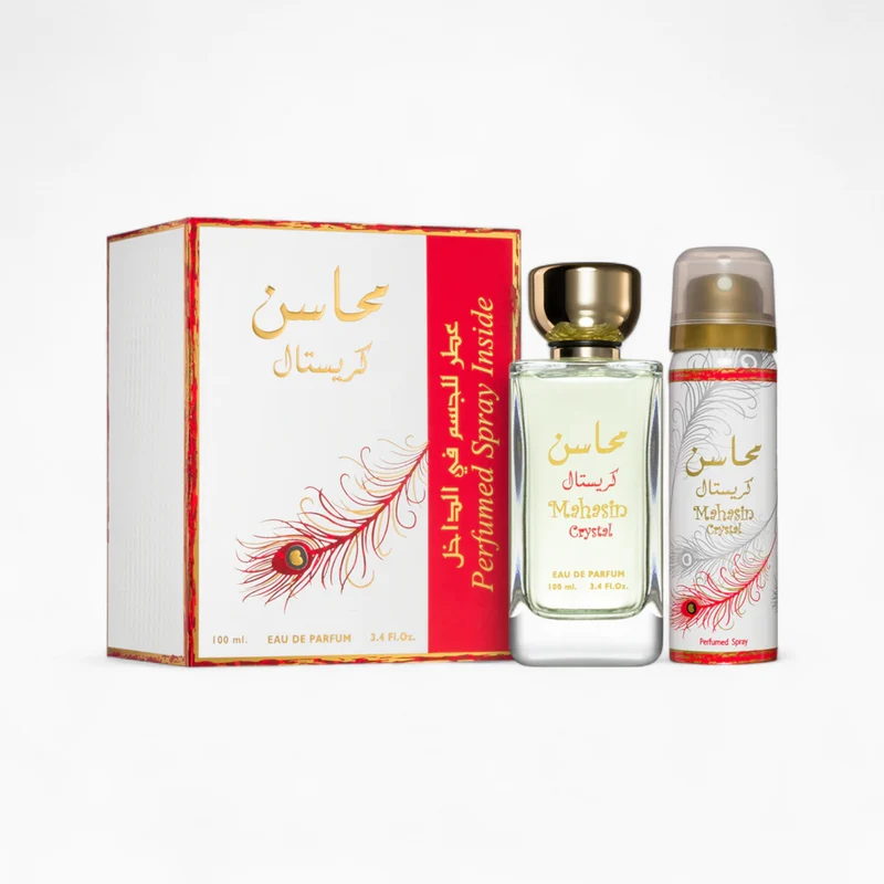 Mahasin crystal rouge Eau de parfum Lattafa