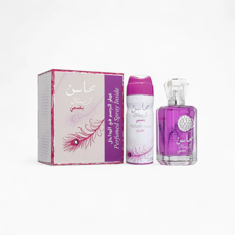 Mahasin crystal violet Eau de parfum Lattafa