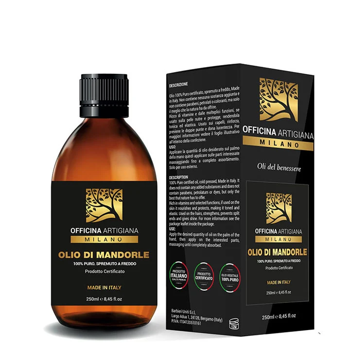 100% Pure Certified Sweet Almond Oil