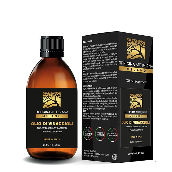 100% Pure Certified Grape Seed Oil