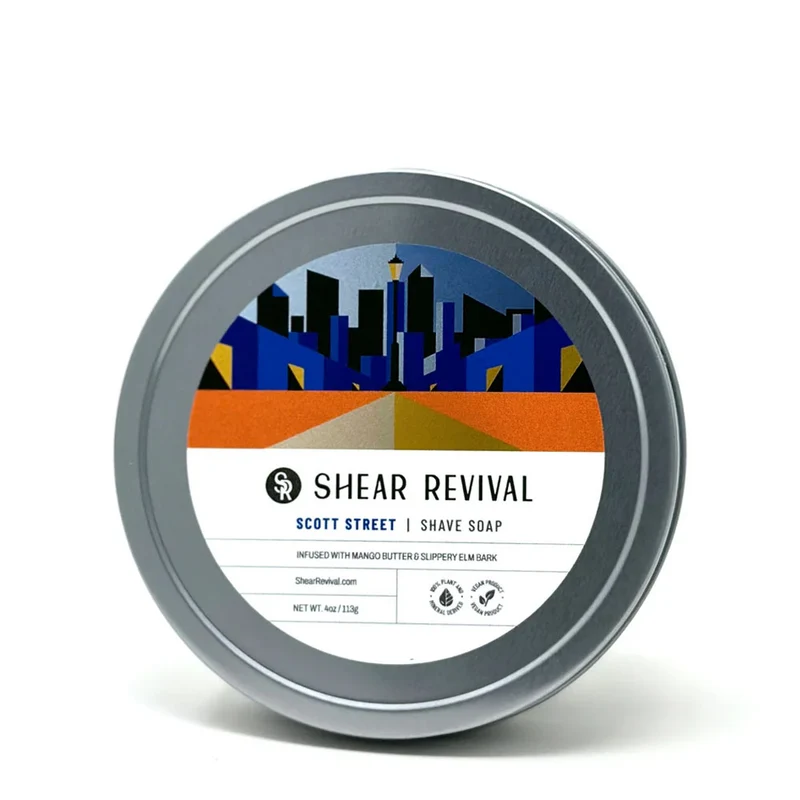 Scott Street Shave Soap – Bay & Lime