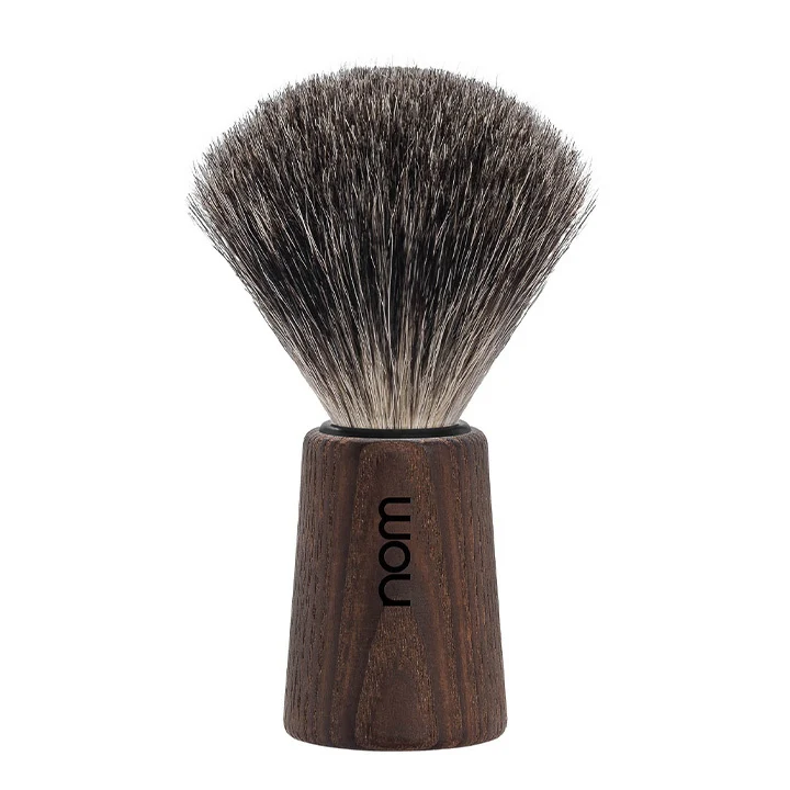 Shaving Brush Theo – Dark Ash – Pure Badger