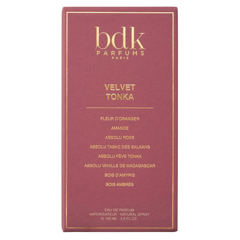 Eau de Parfum – Velvet Tonka
