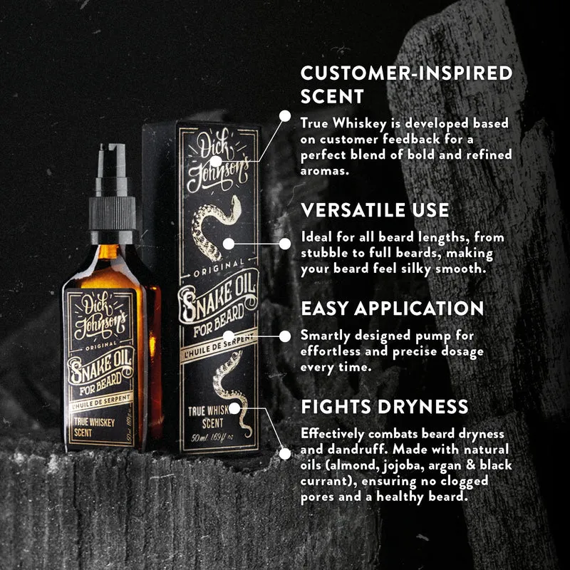 Snake Oil for Beard – True Whiskey