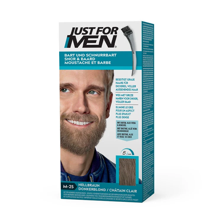 Mustache & Beard – Light Brown M-25
