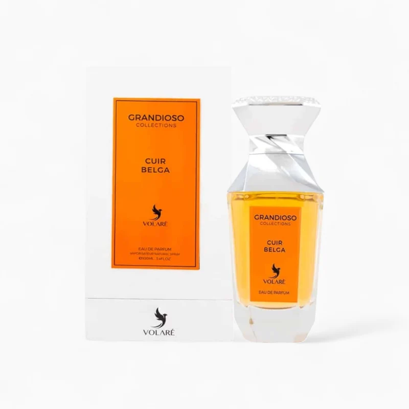 Cuir Belga Eau de parfum 100 ml – Grandioso Collections - Volaré