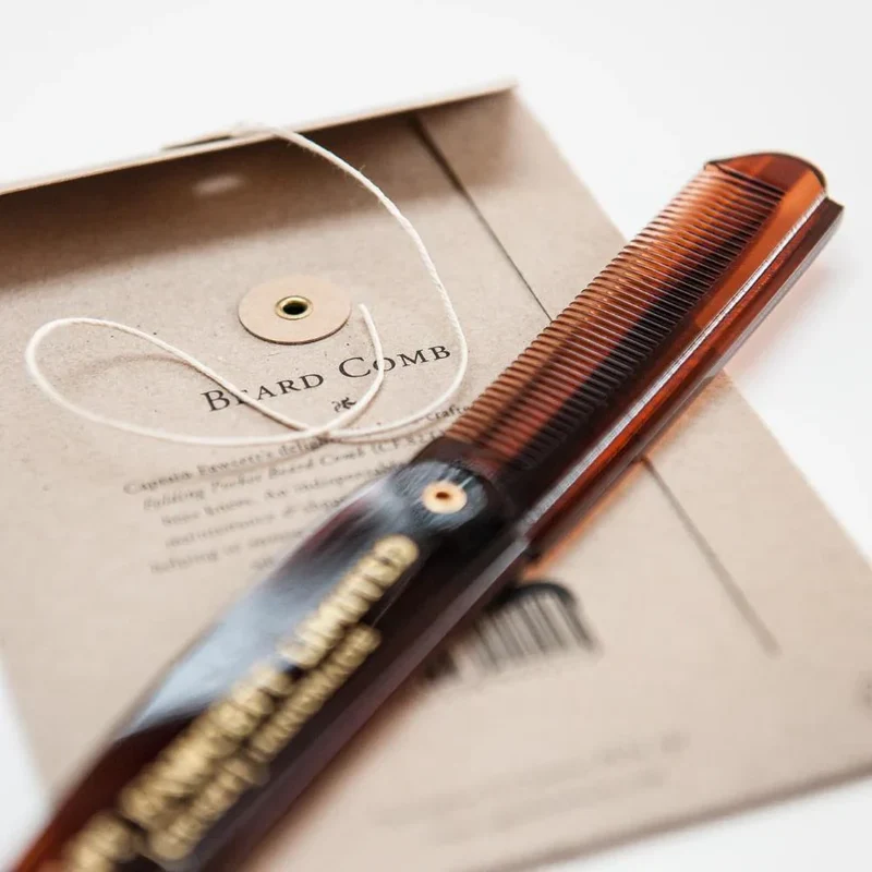 Folding Pocket Beard Comb