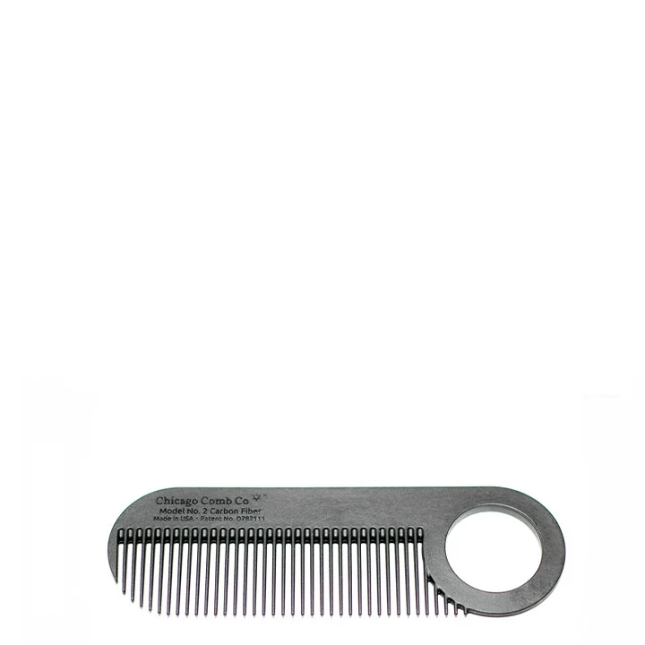 Beard Comb Model No. 2 – Carbon