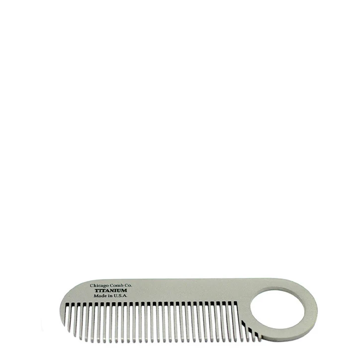 Beard Comb Model No. 2 – Titanium