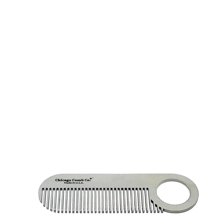 Beard Comb Model No. 2 – Stainless Steel