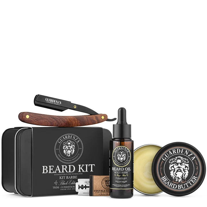 Beard Set – Black Edition