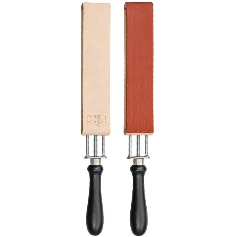 Tension Paddle Strop 56Ri Red – Double Sided – Cowhide Leather