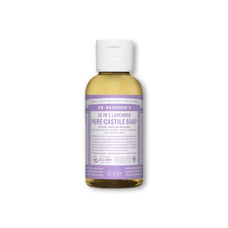 Pure Castile Liquid Soap - 60ml