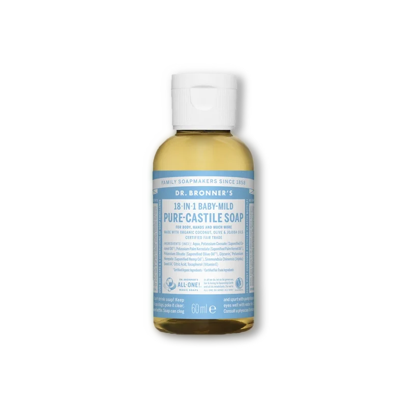 Pure Castile Liquid Soap - 60ml