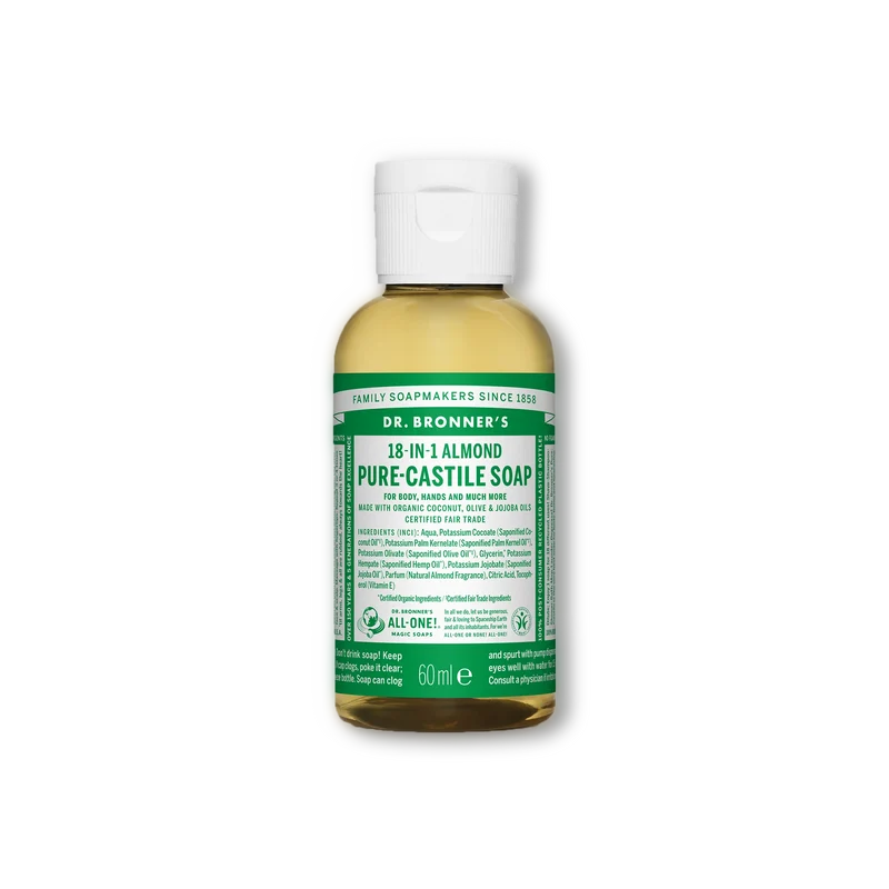 Pure Castile Liquid Soap - 60ml