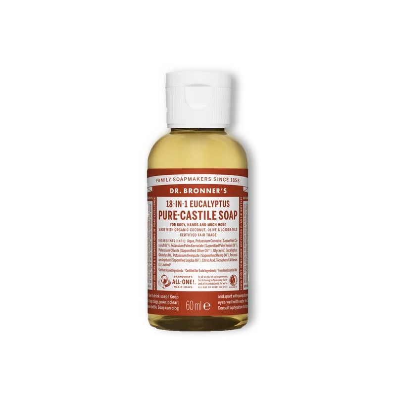 Pure Castile Liquid Soap - 60ml