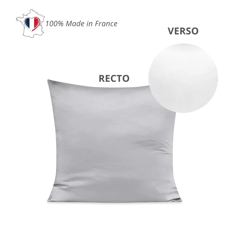Taie d'oreiller en soie – Made in France – [Soie bio grade 6A] – SILKBIOTIC