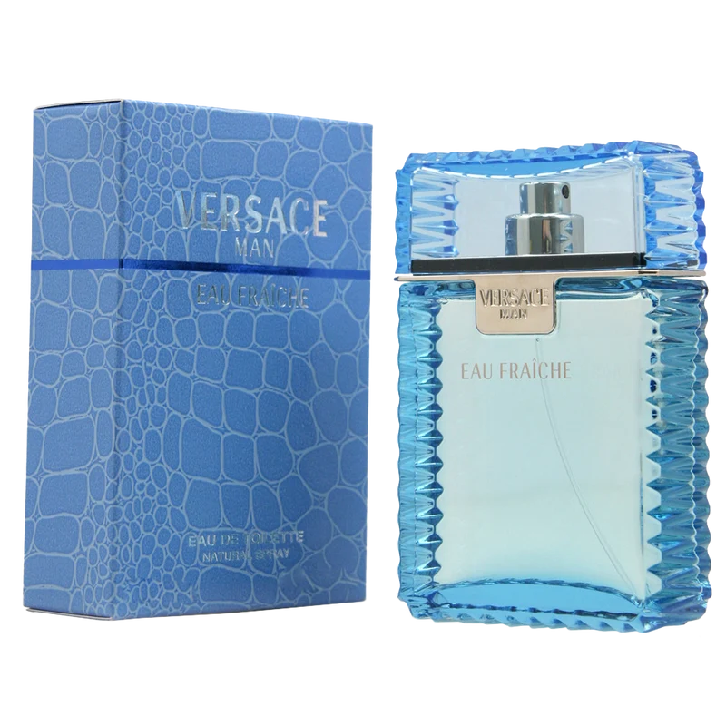 Versace Man Eau Fraiche By Gianni Versace For Men Edt Spray 3.4 Oz