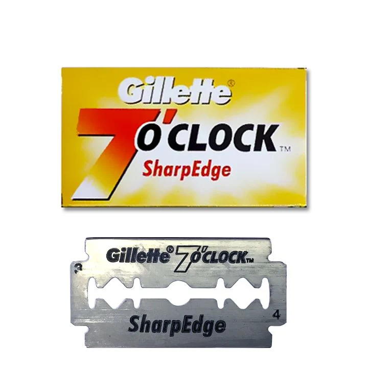 7 O'clock Sharp Edge Double Edge Blades