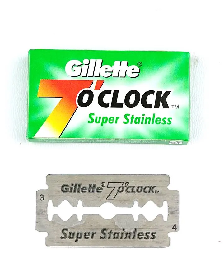 7 O'clock Super Stainless Double Edge Blades