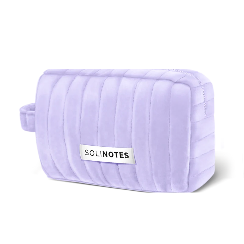 Trousse beauté velours