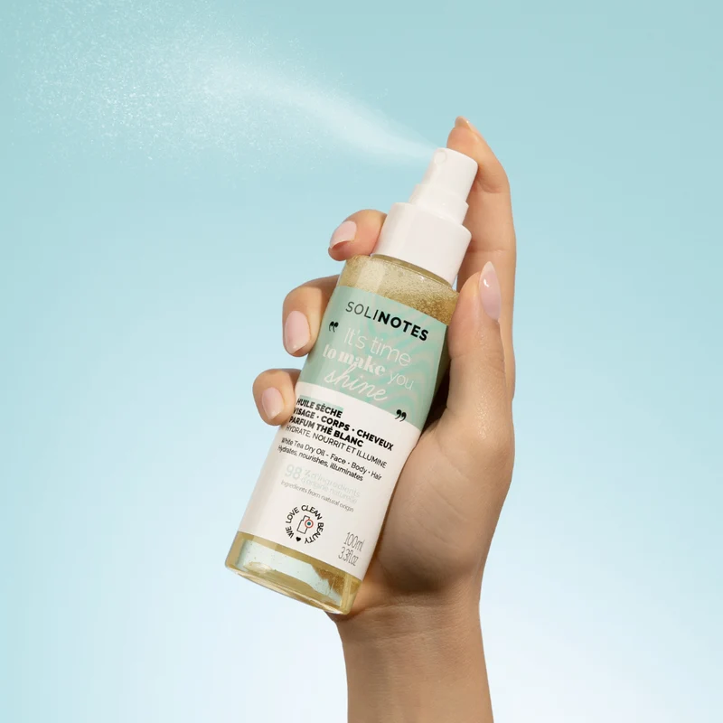 Huile Sèche Thé Blanc - Corps, Visage & Cheveux 100ml