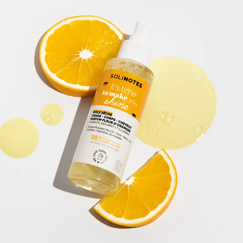 Huile Sèche Fleur d'Oranger - Corps, Visage & Cheveux 100ml