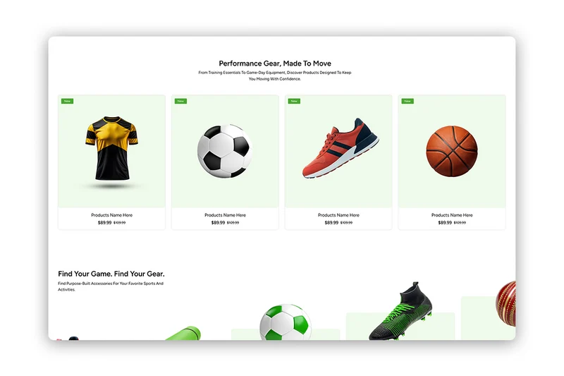 Glide - Sports Shopify Theme