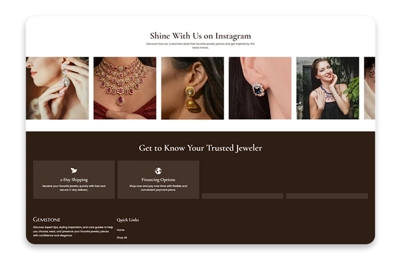 Gemstone - Jewelry Shopify Theme