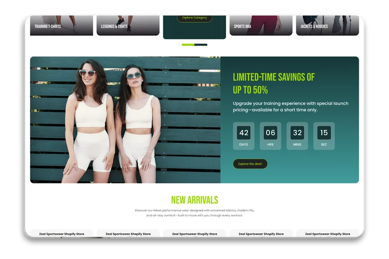 Evolve - Sportswear Shopify Theme